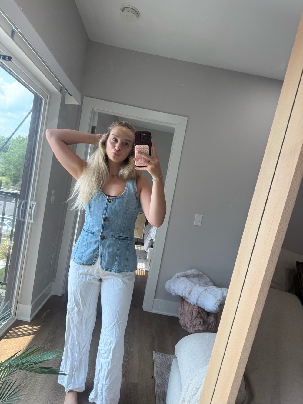 MADEWELL denim vest top 4 NWT - Picture 12 of 14